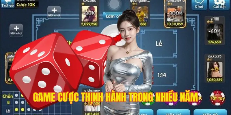 Game cược đã thịnh hành trong hàng chục năm qua